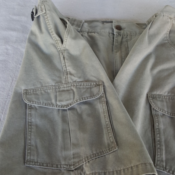 VTG Men's Khaki Hiking Shorts, Misty Mountain (40) - Picture 6 of 13